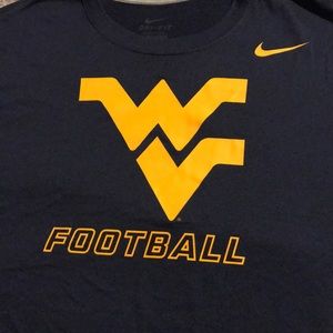 WVU Football Dri Fit T Shirt XXL